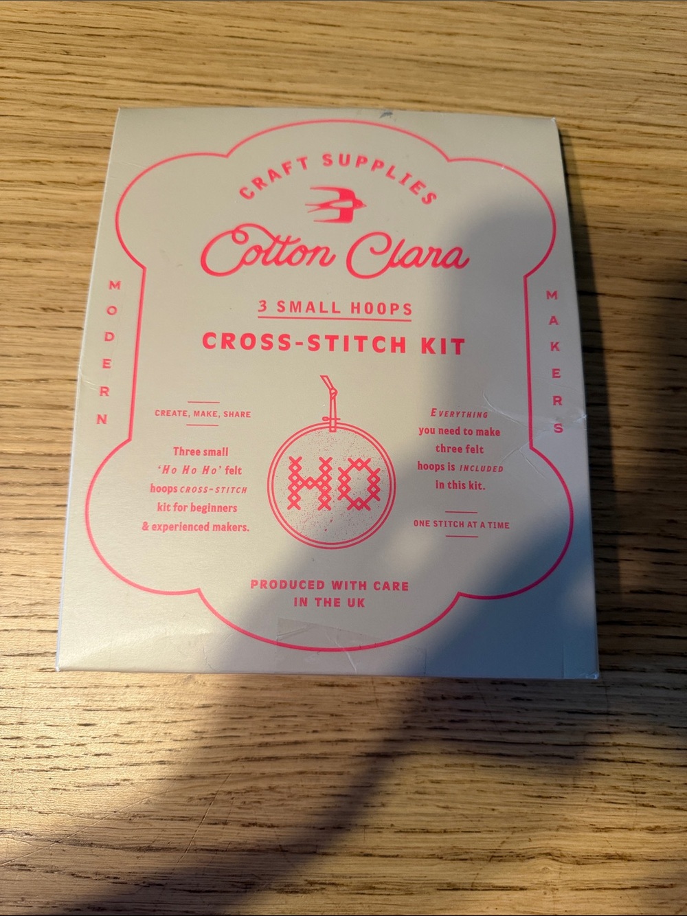 Cotton Clara Cross Stitch Kit